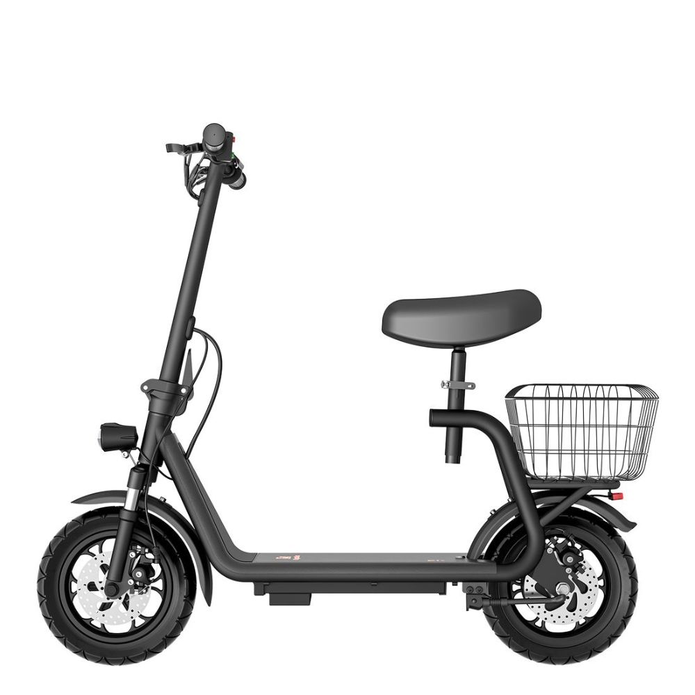 Электросамокат Kugoo Kirin C1 Plus 2024 с сиденьем — фото 3