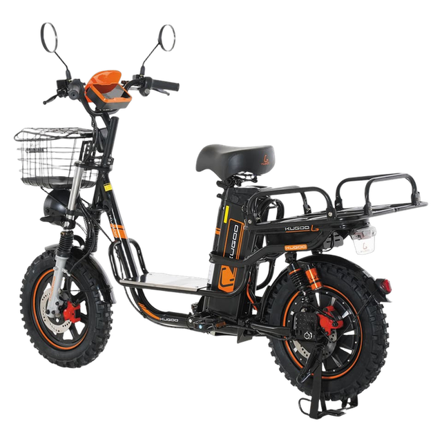 Электровелосипед Kugoo Kirin V3 Pro — модель для курьера — фото 3