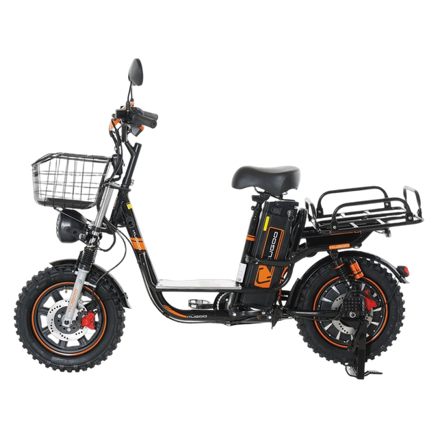 Электровелосипед Kugoo Kirin V3 Pro — модель для курьера — фото 4