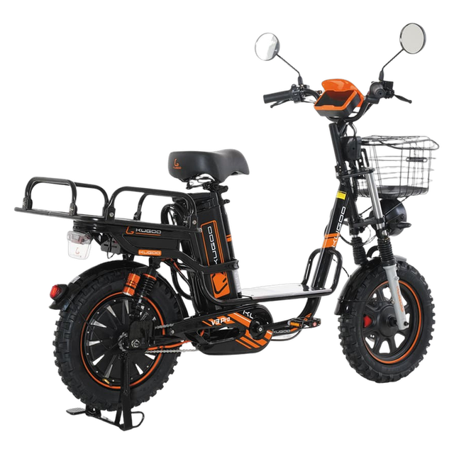 Электровелосипед Kugoo Kirin V3 Pro — модель для курьера — фото 8