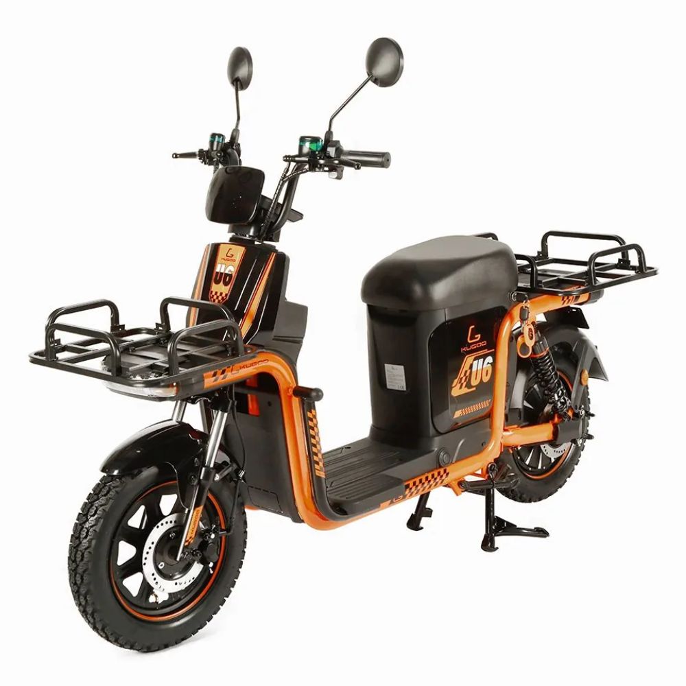 Электровелосипед Kugoo U6 750w 60v 45Ah — грузовой байк для доставки