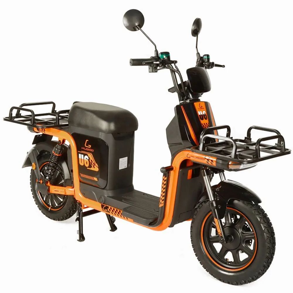 Электровелосипед Kugoo U6 750w 60v 45Ah — грузовой байк для доставки — фото 2