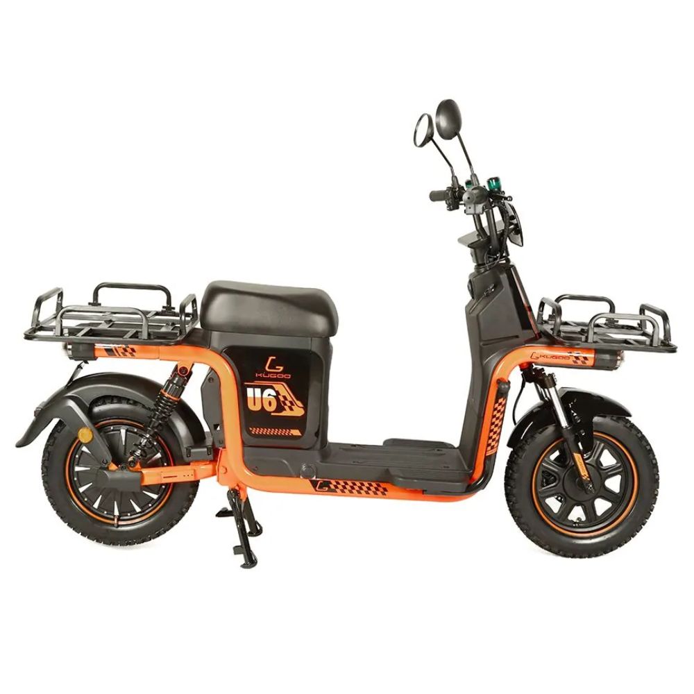 Электровелосипед Kugoo U6 750w 60v 45Ah — грузовой байк для доставки — фото 5