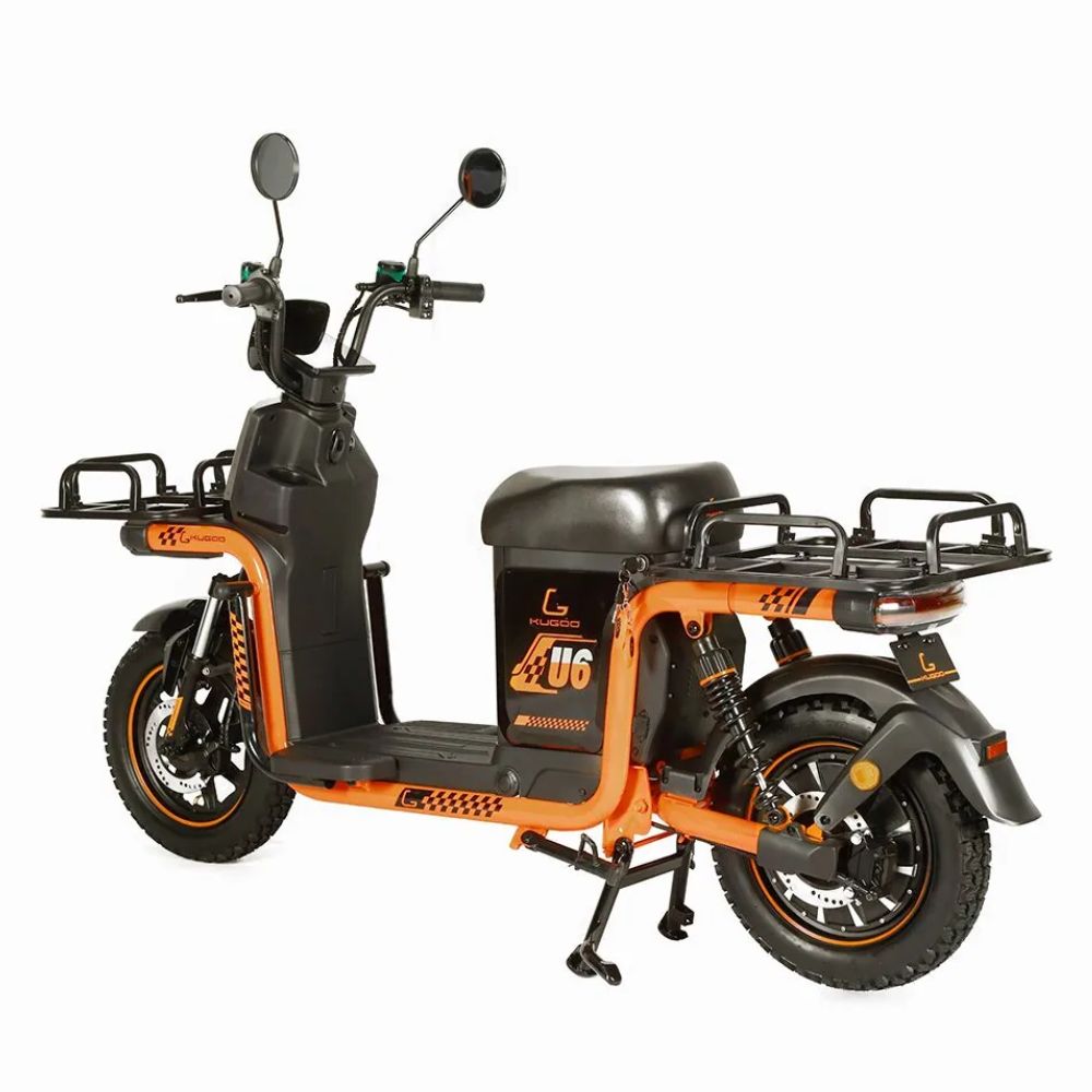 Электровелосипед Kugoo U6 750w 60v 45Ah — грузовой байк для доставки — фото 6