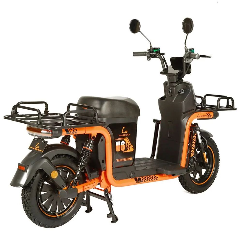 Электровелосипед Kugoo U6 750w 60v 45Ah — грузовой байк для доставки — фото 7