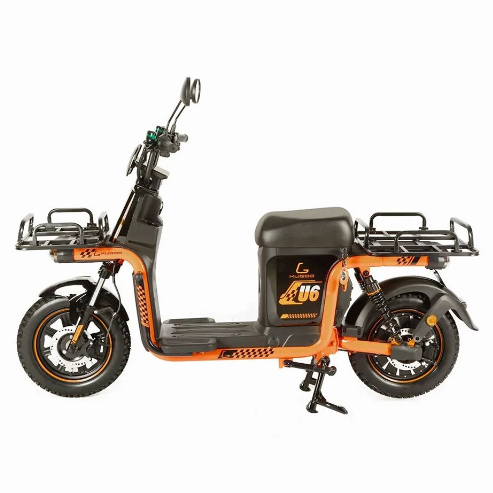 Электровелосипед Kugoo U6 750w 60v 45Ah — грузовой байк для доставки — фото 8