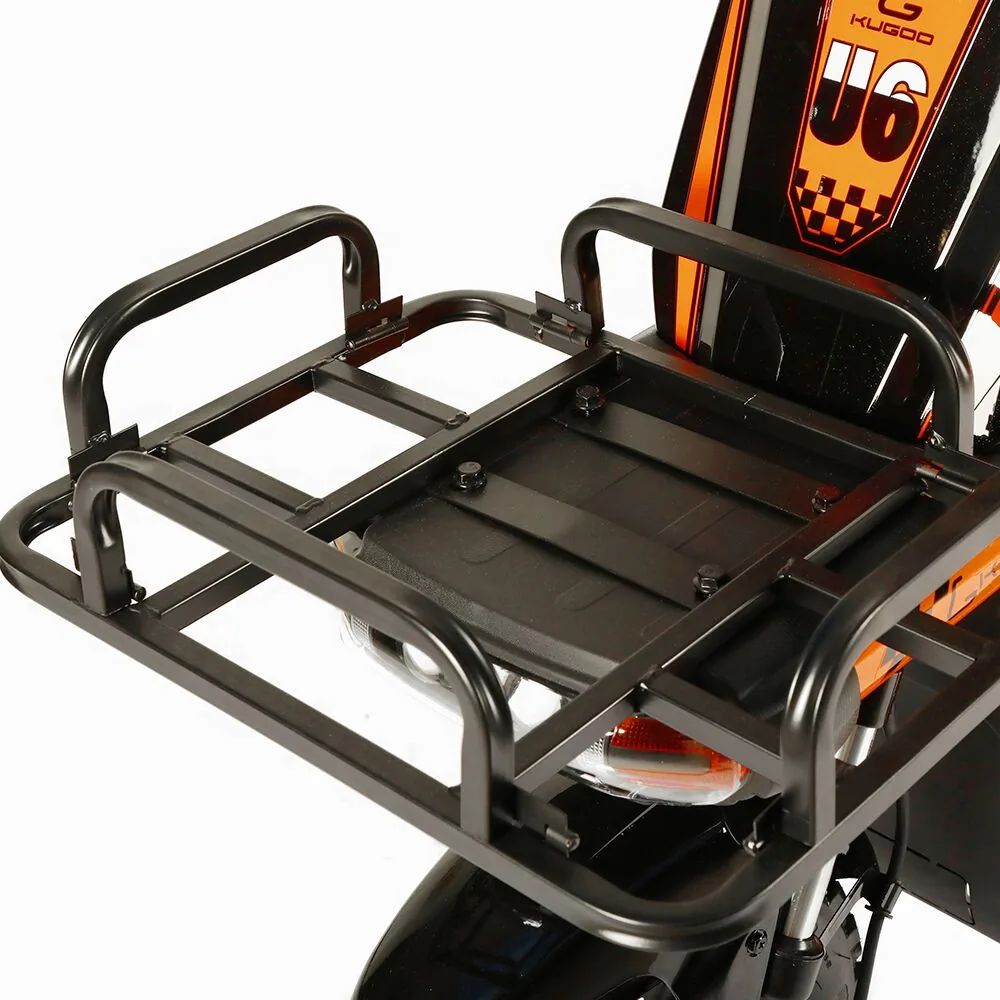 Электровелосипед Kugoo U6 750w 60v 45Ah — грузовой байк для доставки — фото 11