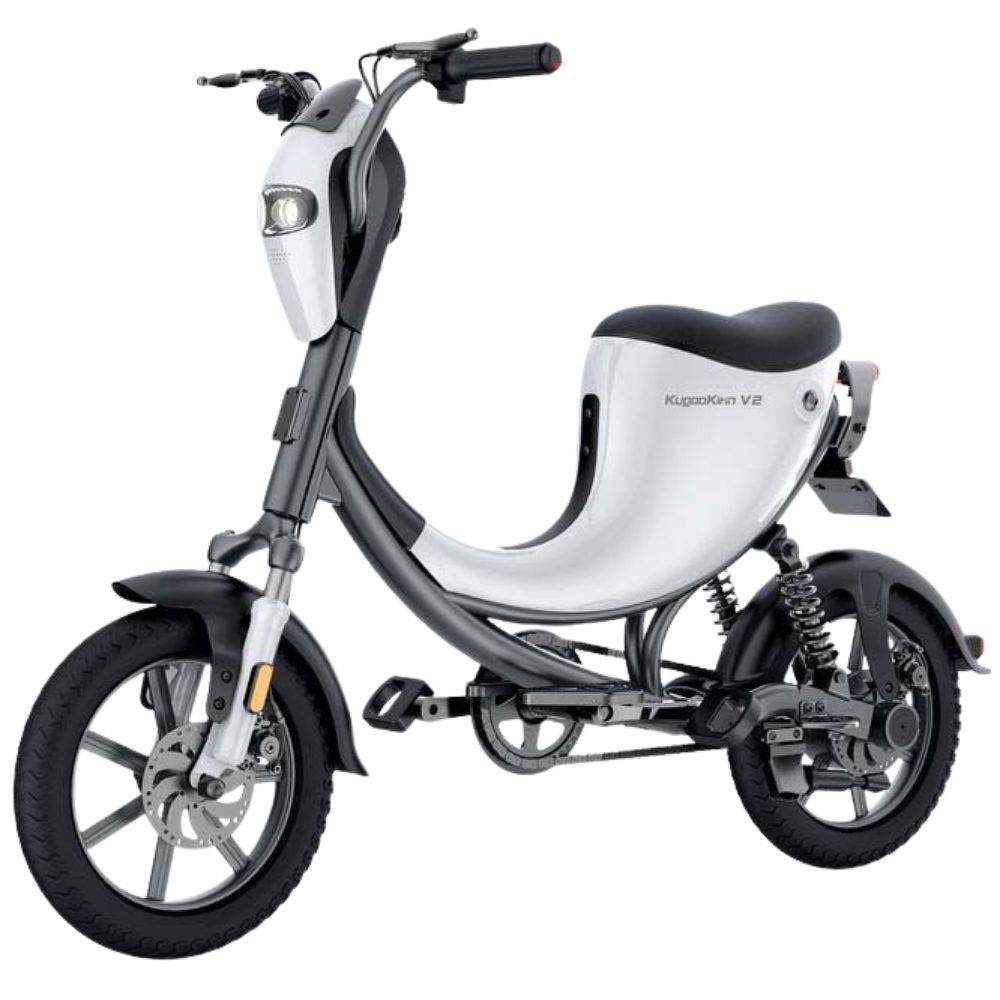 Электровелосипед Kugoo Kirin V2 2023 с двойным сиденьем