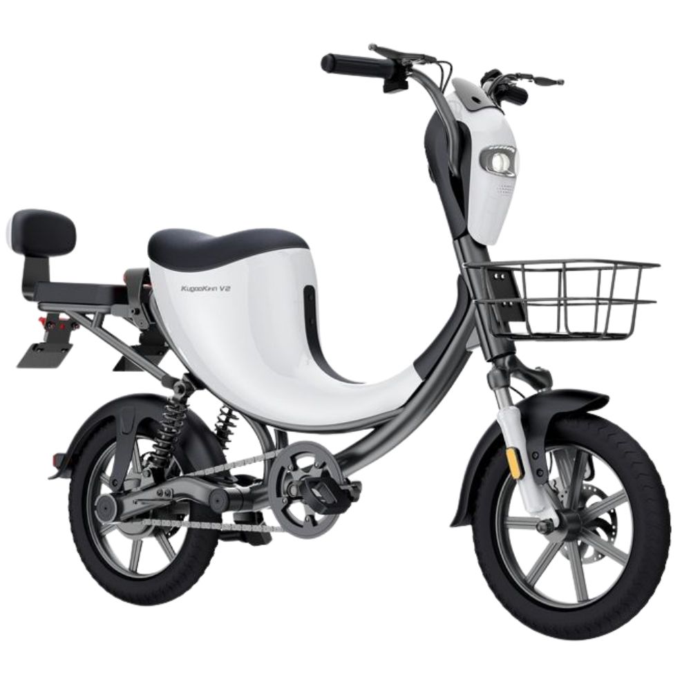 Электровелосипед Kugoo Kirin V2 2023 с двойным сиденьем — фото 2