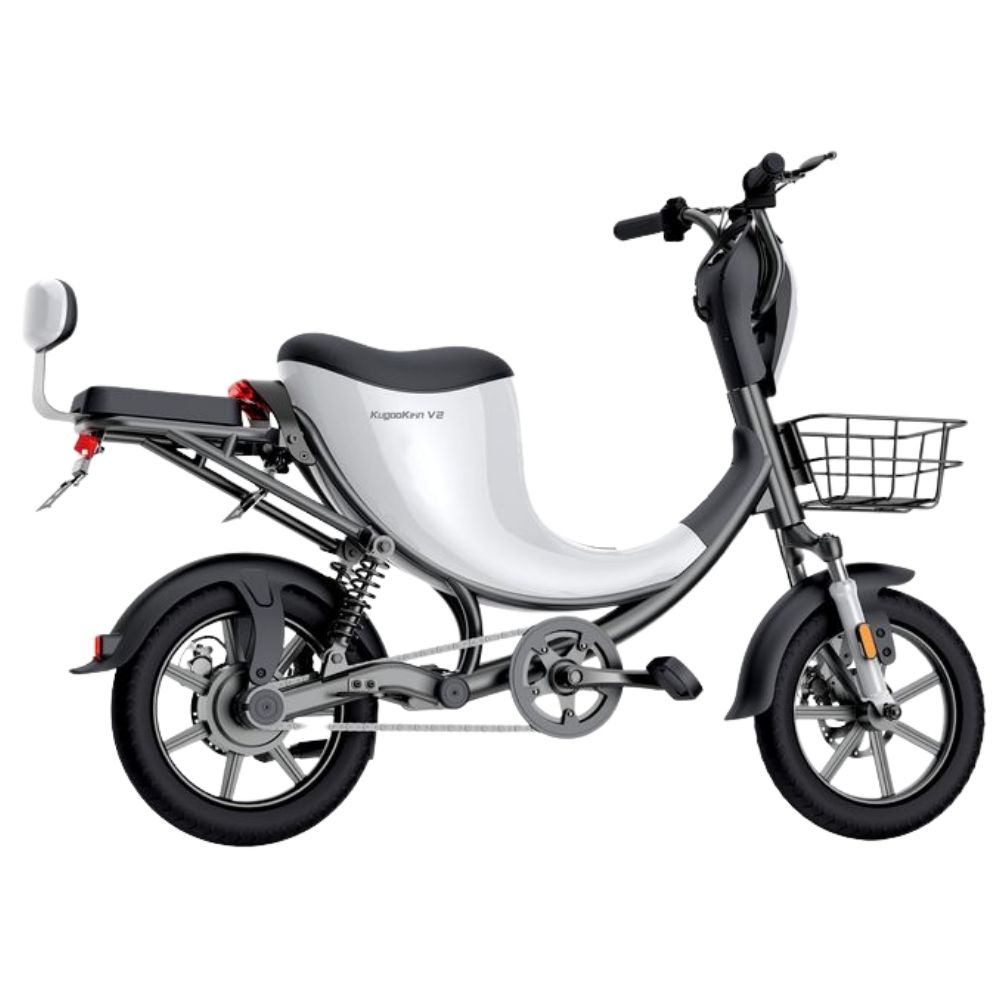 Электровелосипед Kugoo Kirin V2 2023 с двойным сиденьем — фото 3