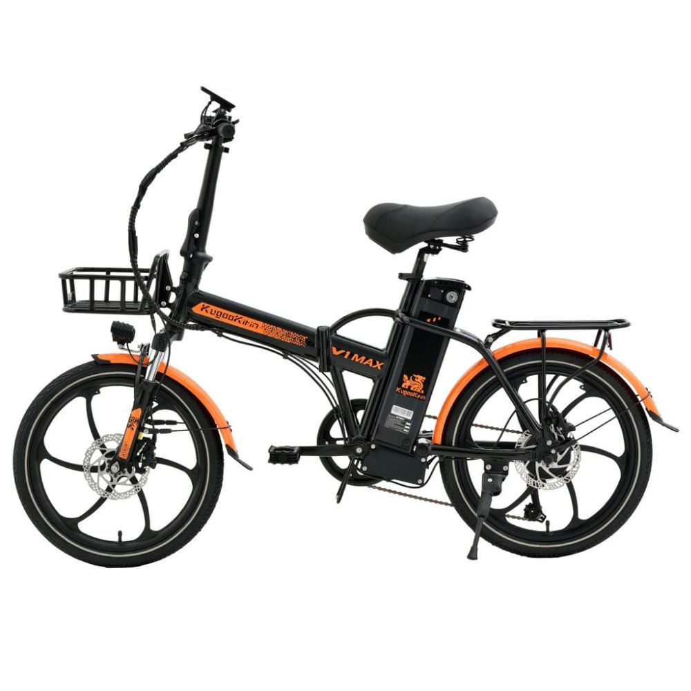 Электровелосипед Kugoo Kirin V1 Max 350W — складной городской велосипед — фото 2