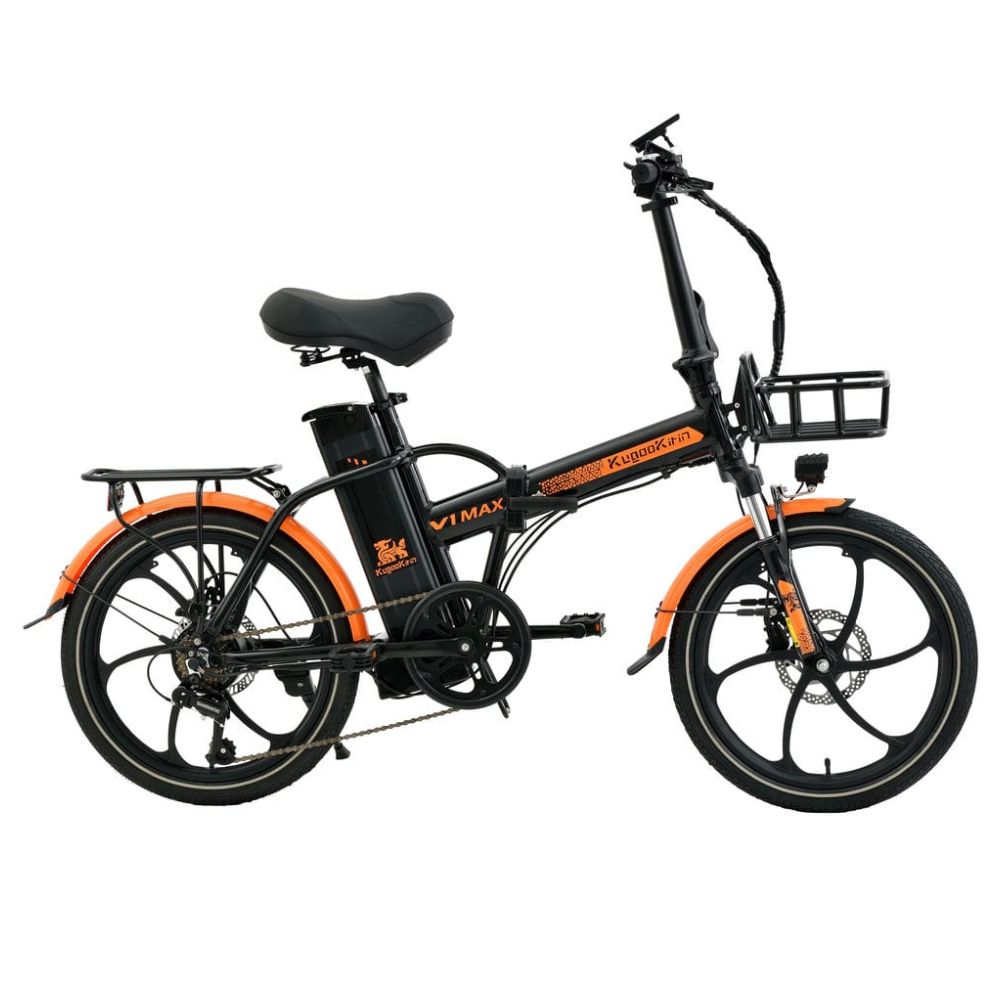 Электровелосипед Kugoo Kirin V1 Max 350W — складной городской велосипед — фото 3