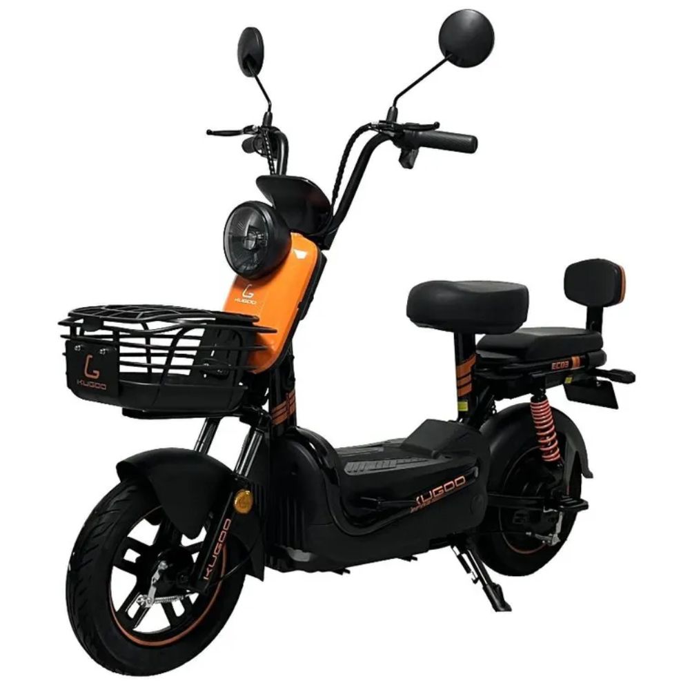 Электроскутер Kugoo Kirin EC 03 с сиденьем