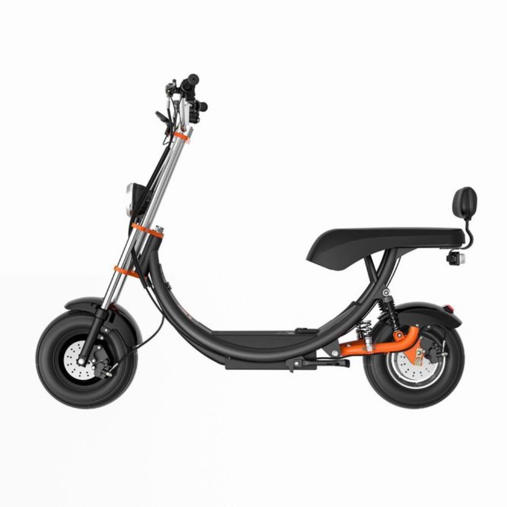Электроскутер Kugoo Kirin C2 Pro 1000W с сиденьем для пассажира — фото 2