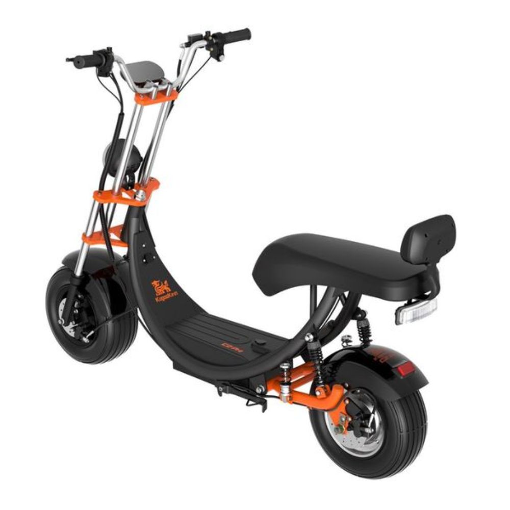 Электроскутер Kugoo Kirin C2 Pro 1000W с сиденьем для пассажира — фото 3